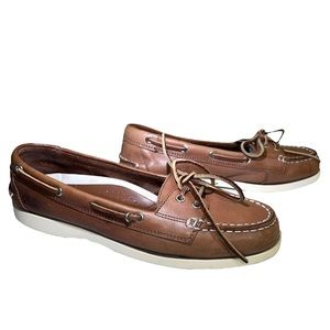 Lauren Ralph Lauren | Men Leather Classic Boat Style Shoes | Size 9B.